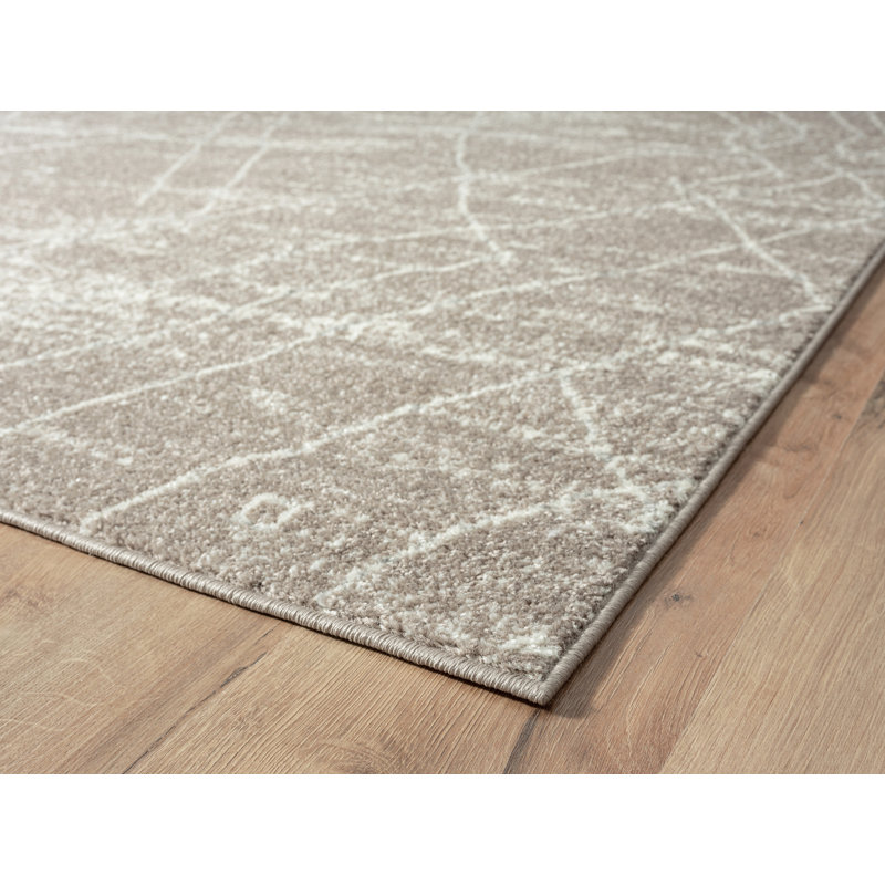 Wauneta Abstract Indoor Rug, Rectangle 5'3" x 7'6"