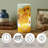 Van Gogh Sunflowers Flameless LED Candle with Remote-603980430