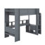  Lit mezzanine avec bureau Gaming-1812817737