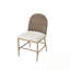Ensemble de 7 chaises avec 6 chaises à dossier tissé Vasili