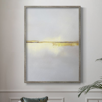 Série ABSTRACT DCXCVII, reproduction encadrée - bois massif