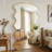 Arched  Metal Oversized Full-Length Mirror-697737996-697738231