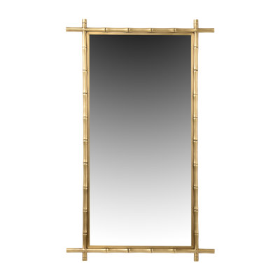 Bamboo Rectangle Mirror