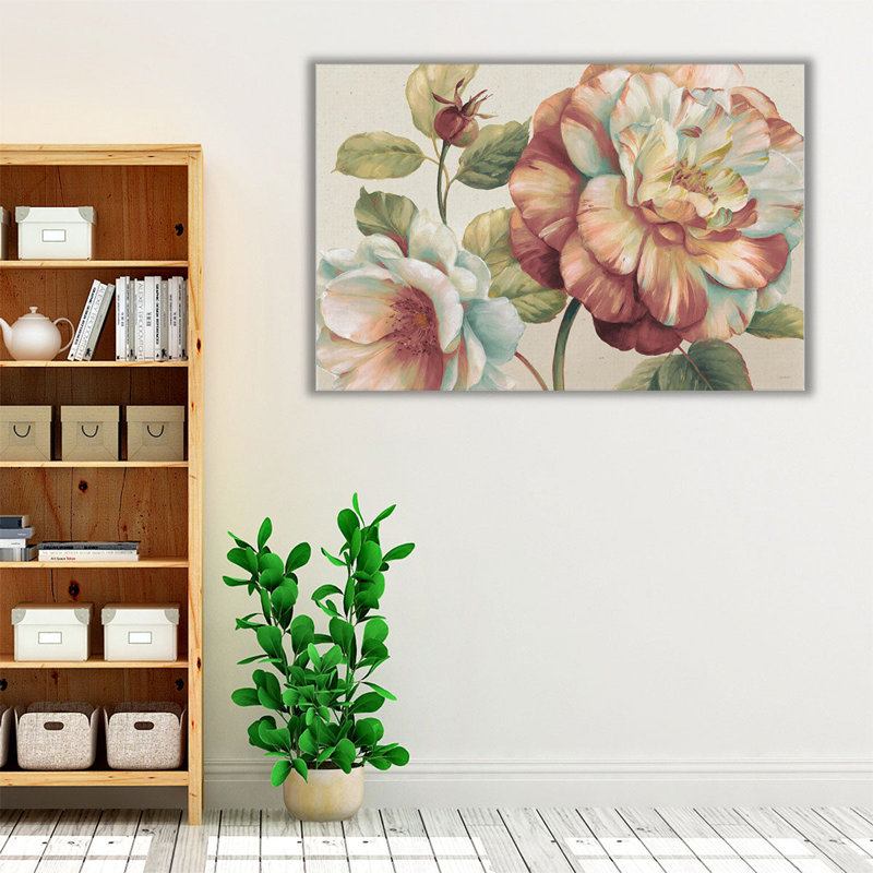 Romantiques après-midi II - reproduction d'art sur toile, H 20 po x l 30 po