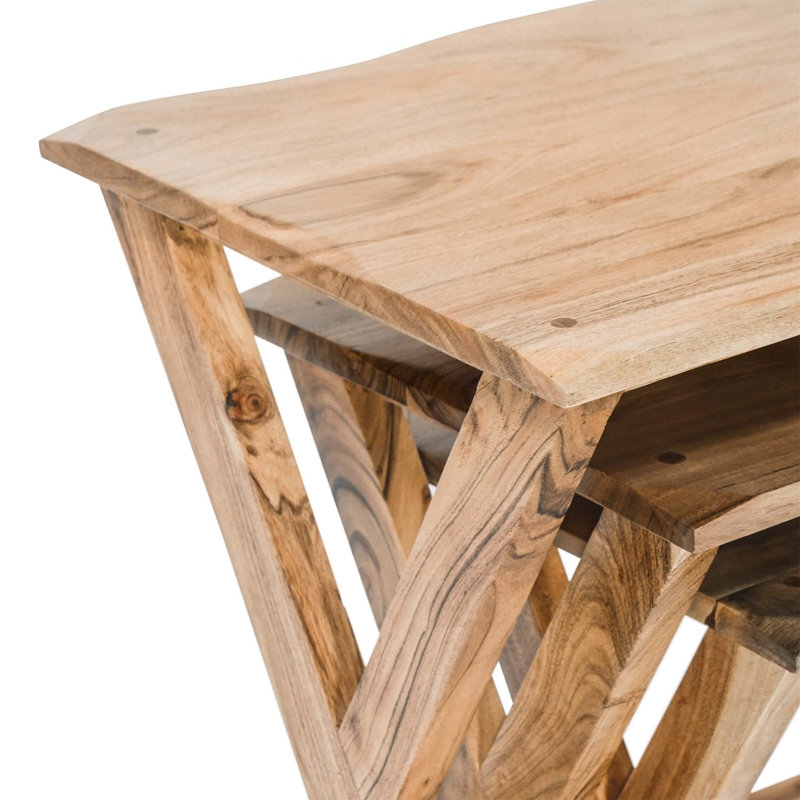 Solid Wood Nesting Tables