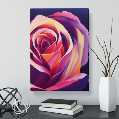 Unique Rose Flower Vol.3 - Wrapped Canvas