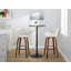 Tabouret de bar et de comptoir rembourré en tissu avec pieds en bois cintré Cassiopeia-94885156-94885160-94885161