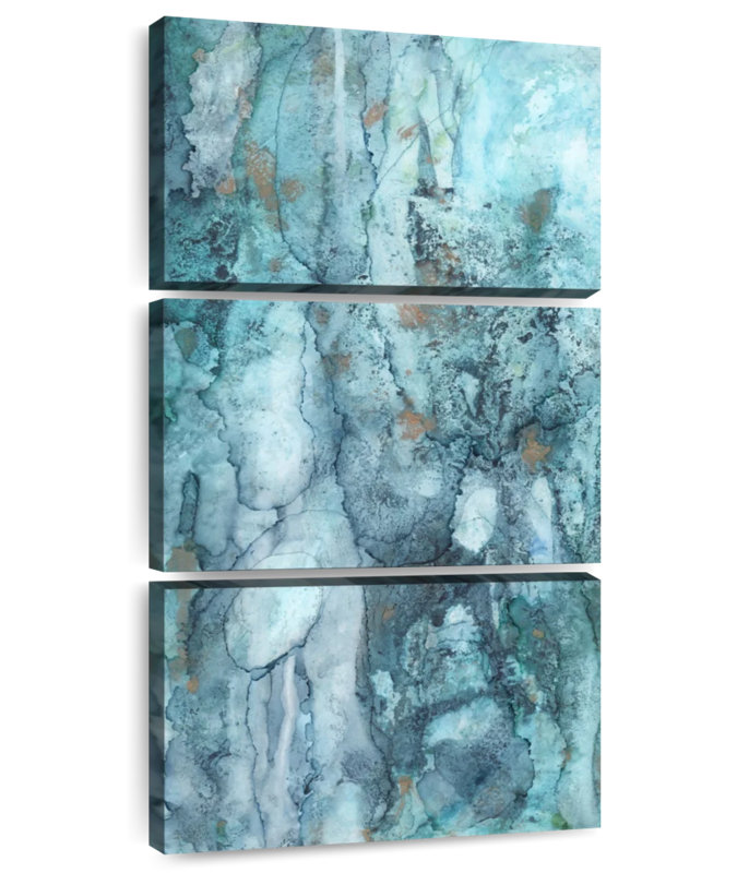 Aquamarine, 80" H x 39" W