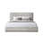Orane Gray Fabric Queen Bed