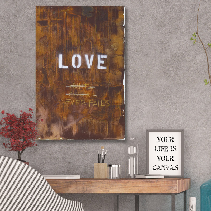 Love Never Fails by Kent Youngstrom - Wrapped Canvas Print, 76cm H x 51cm W x 4cm D