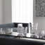 Aran Clear 8" Crystal Table Vase