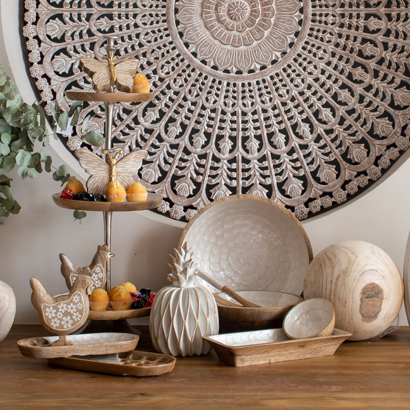 Screven Wood Tray