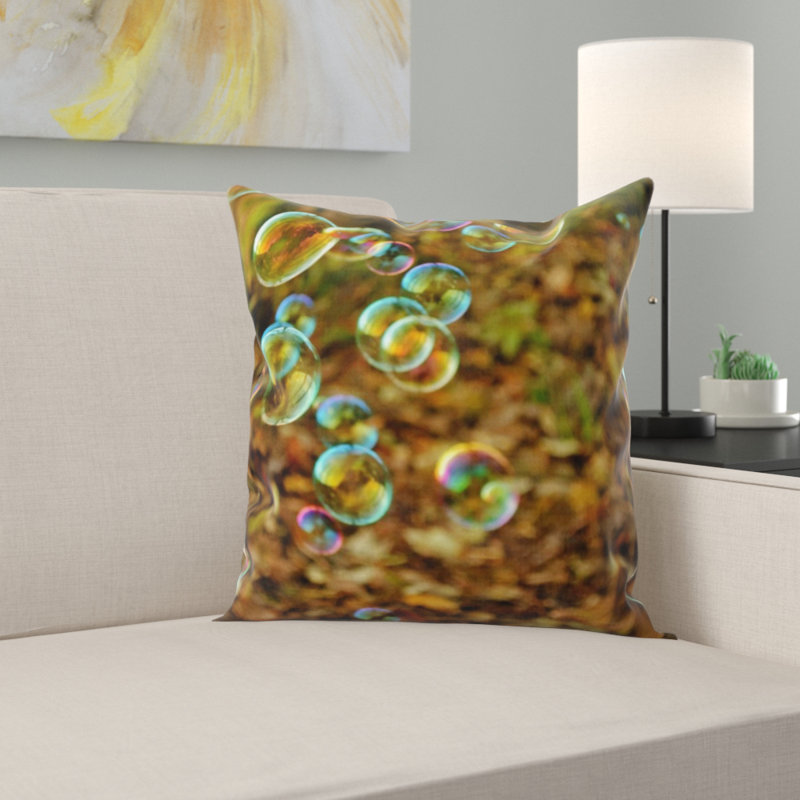 Microsuede Throw Pillow