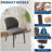 Dining Chair Set Of 2,Modern Upholstered Kitchen Chairs With Ergonomic Back Support,265Lbs Capacity Dining Room Chairs With Wood Legs For Kitchen Dining Room Restaurant-458768430-458768401