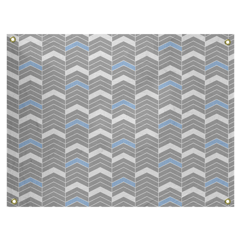 Tapisserie Stephenie, H 59 po x l 80 po, Bleu