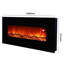 Adrie Wade Logan 128cm W Black Electric Fireplace