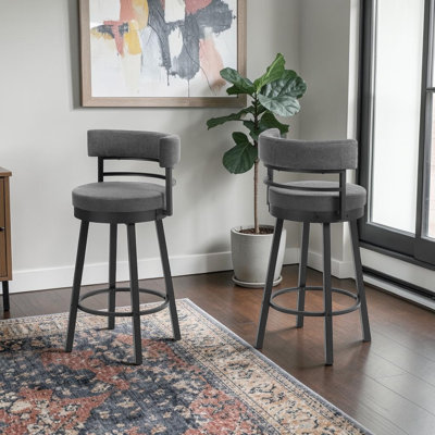 Ensemble de 2 tabourets pivotants Simone