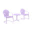 Ensemble de conversation en métal pour 2 personnes Burley-472234090