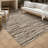Machine Washable Indoor/Outdoor Chantille ACN2907 Striped Rug-724074939-724074884