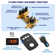 Rainfall Symphony 12inch Dual Showerhead Temperature Display Shower System with 2 in 1 Slider Bar Shower Handheld