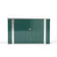 7 Ft. W X 1.2 Ft. D Heavy Duty Steel Bicycle Storage Shed-1876106773