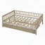 Lit de jour en bois robuste avec couchette et rails de protection pour un sommeil paisible-1467373063-1467373067