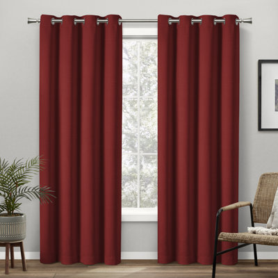 Mcmanus Room Darkening Thermal Grommet Curtain Panels