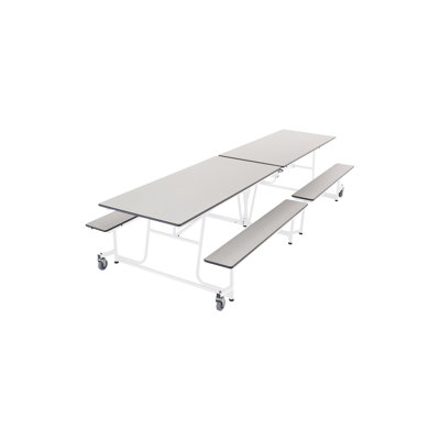 Banc mobile - Rectangle - 4 bancs