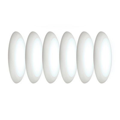 Plafonnier encastré 12 po à DEL - Plafonnier mince à intensité variable - Éclairage à DEL écoénergétique - Luminaire polyvalent facile à installer