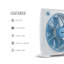 Oscillating Box Fan-42352218