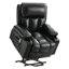 Fauteuil de massage électrique pour la relaxation moderne en cuir pour l'intérieur