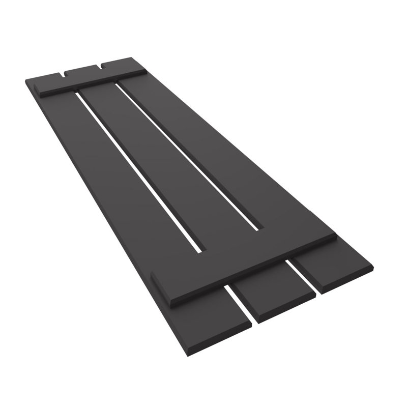 Shadow Mountain Composite Board and Batten Shutters, 17x26, Set of 2