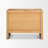 Belford 3-Drawer Oak Wood Closed Nightstand-1906493759