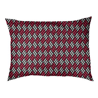 Coussin pour chien à rayures losanges Byrge