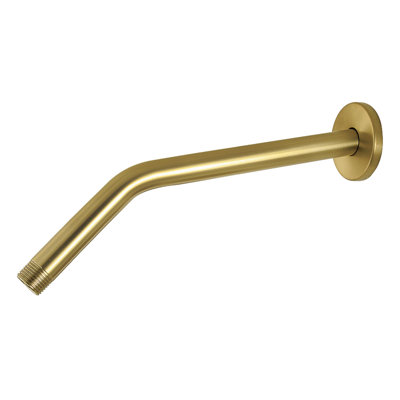 Kingston Brass Shower Scape 12-Inch Shower Arm with Round Flange