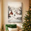 Golden Carol de l'aube - Toile tendue avec châssis de qualité supérieure-2116466716