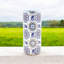 Bethsheba Ceramic Freestanding Umbrella Stand  | Hand Finished Distressed Multicolour Glaze Decorative Entryway Accent