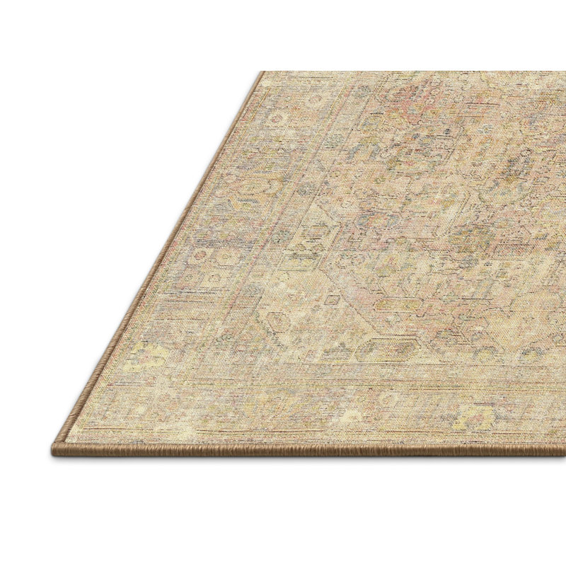 Tapis beige, Rectangle 5 pi x 8 pi