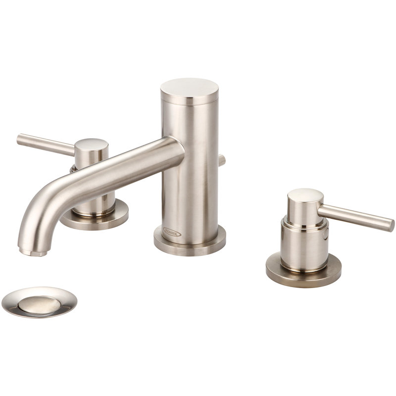 Motegi Single-handle Bathroom Faucet with Drain Assembly, Brushed Nickel