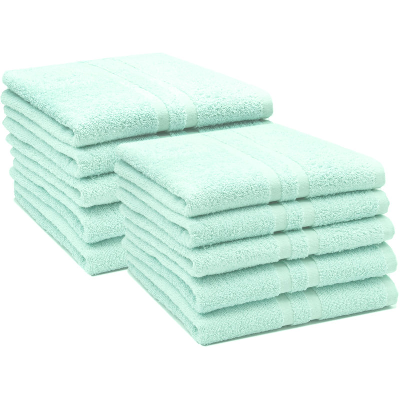 Midweight Hand Towel, Mint