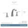 Moen Findlay 8 In. Widespread 2-Handle Bathroom Faucet In Spot Resist Brushed Nickel (Valve Included)
