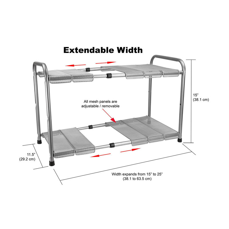 Lezaro Cabinet Shelving Rack