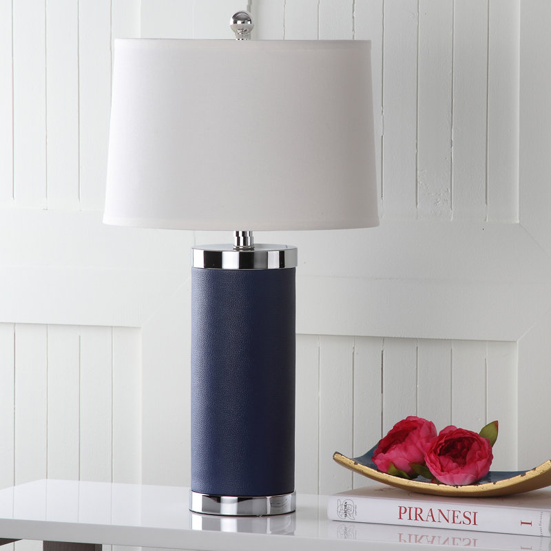 Lampe de table 26 po Anjonette, Bleu marine