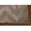 Tapis népalais de style oriental à chevrons 8 x 10