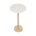 Plateau blanc / base or