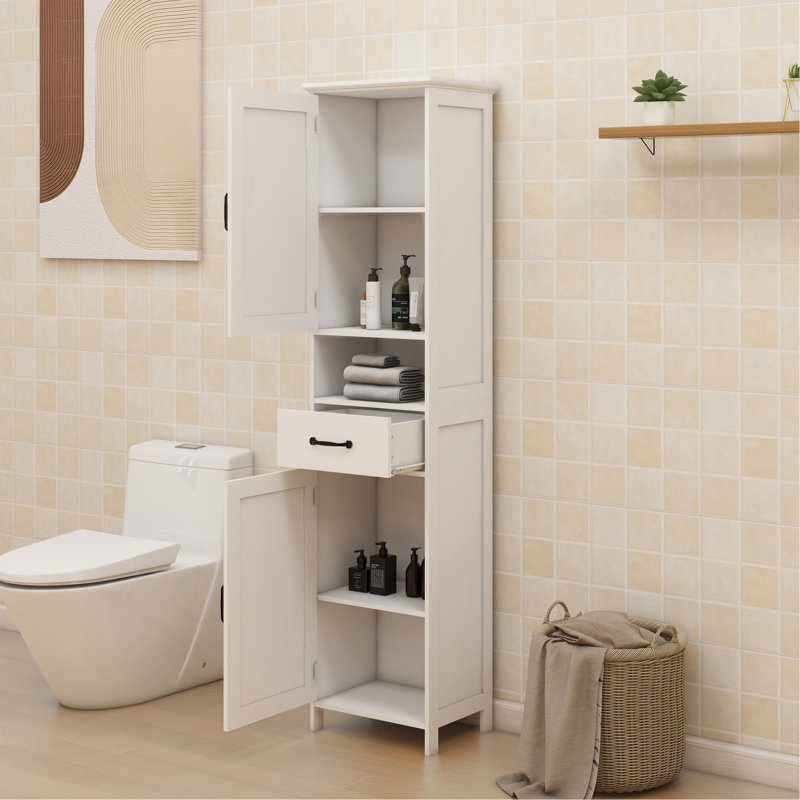 Armoire sur pied à porte étroite