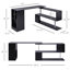 Poste de travail rotatif d'angle Modernhome-562874797