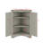 Triangular Corner Cabinet With Adjustable Shelves And Chic Doors-1413908225
