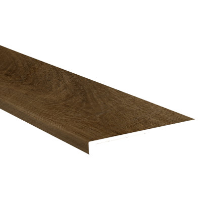 1.25 in. T x 47.25 in. L x 12.01 in. W Luxury Vinyl Flooring Trim Eased Edge Stair Tread