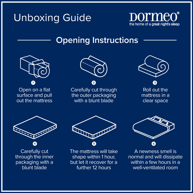 Dormeo Octasmart Hybrid Mattress, Kingsize (5')